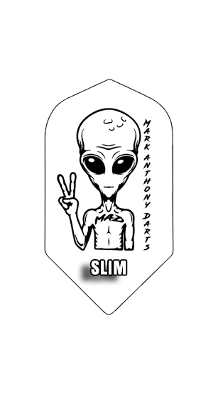 Custom Dart Flights - Slim Shaped