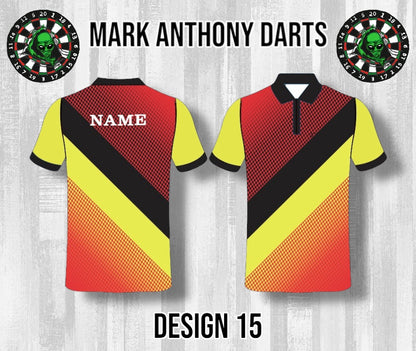Custom Dart Shirts - Adult & Kids (Designs 1-25)