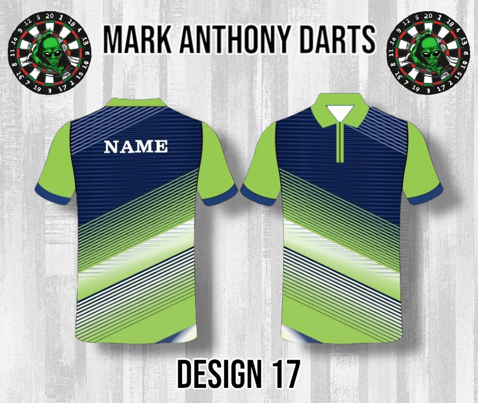 Custom Dart Shirts - Adult & Kids (Designs 1-25)