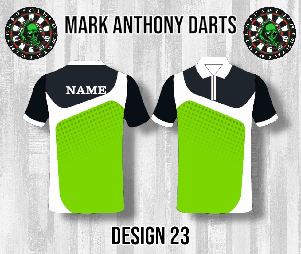 Custom Dart Shirts - Adult & Kids (Designs 1-25)