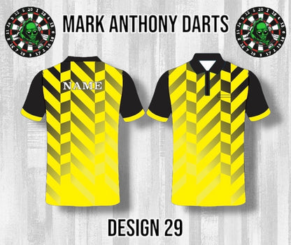 Custom Dart Shirts - Adult & Kids (Designs 26-50)