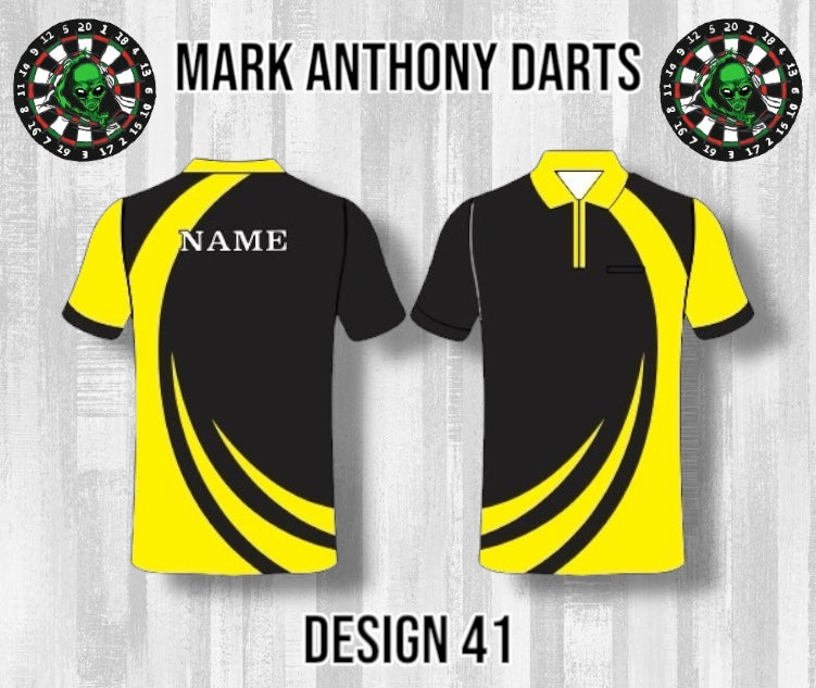 Custom Dart Shirts - Adult & Kids (Designs 26-50)