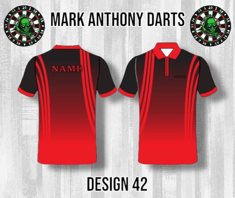 Custom Dart Shirts - Adult & Kids (Designs 26-50)