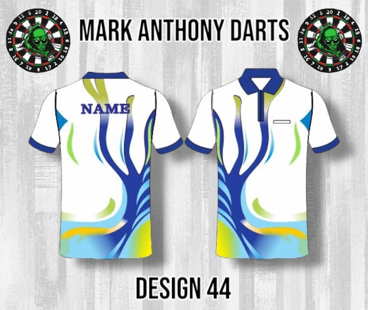 Custom Dart Shirts - Adult & Kids (Designs 26-50)