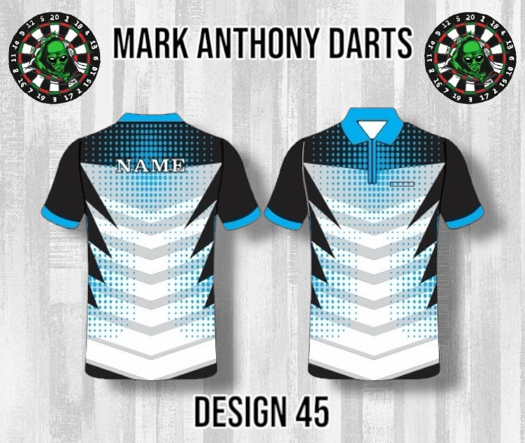 Custom Dart Shirts - Adult & Kids (Designs 26-50)