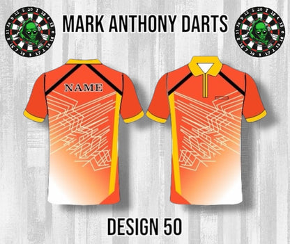Custom Dart Shirts - Adult & Kids (Designs 26-50)