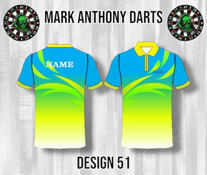 Custom Dart Shirts - Adult & Kids (Designs 51-75)