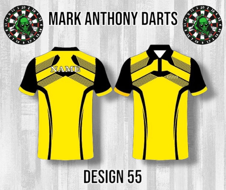 Custom Dart Shirts - Adult & Kids (Designs 51-75)