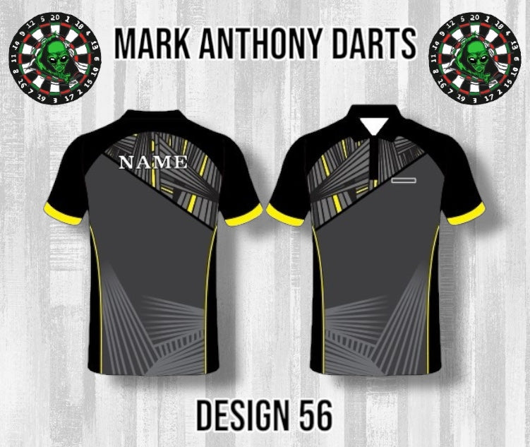 Custom Dart Shirts - Adult & Kids (Designs 51-75)