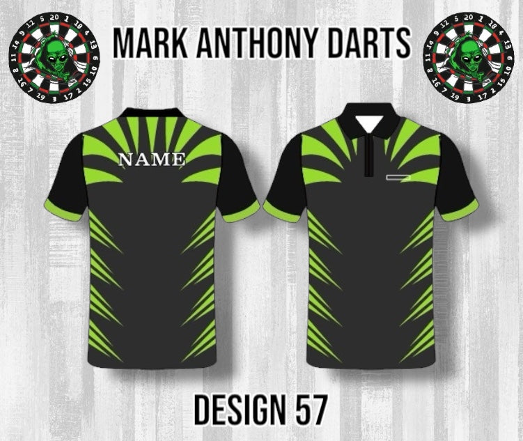 Custom Dart Shirts - Adult & Kids (Designs 51-75)