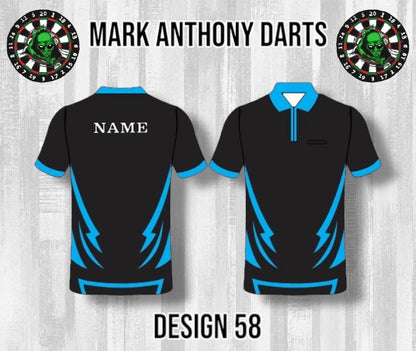 Custom Dart Shirts - Adult & Kids (Designs 51-75)