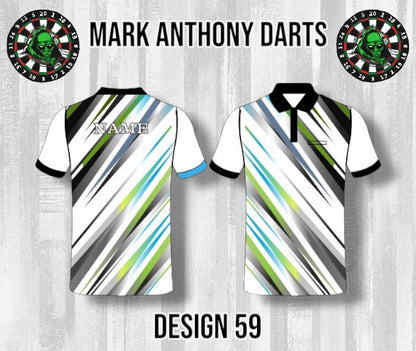 Custom Dart Shirts - Adult & Kids (Designs 51-75)