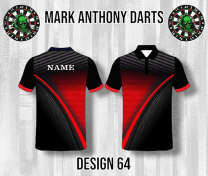 Custom Dart Shirts - Adult & Kids (Designs 51-75)