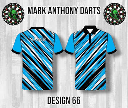 Custom Dart Shirts - Adult & Kids (Designs 51-75)