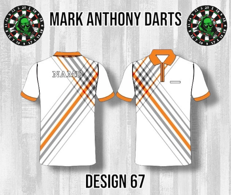Custom Dart Shirts - Adult & Kids (Designs 51-75)