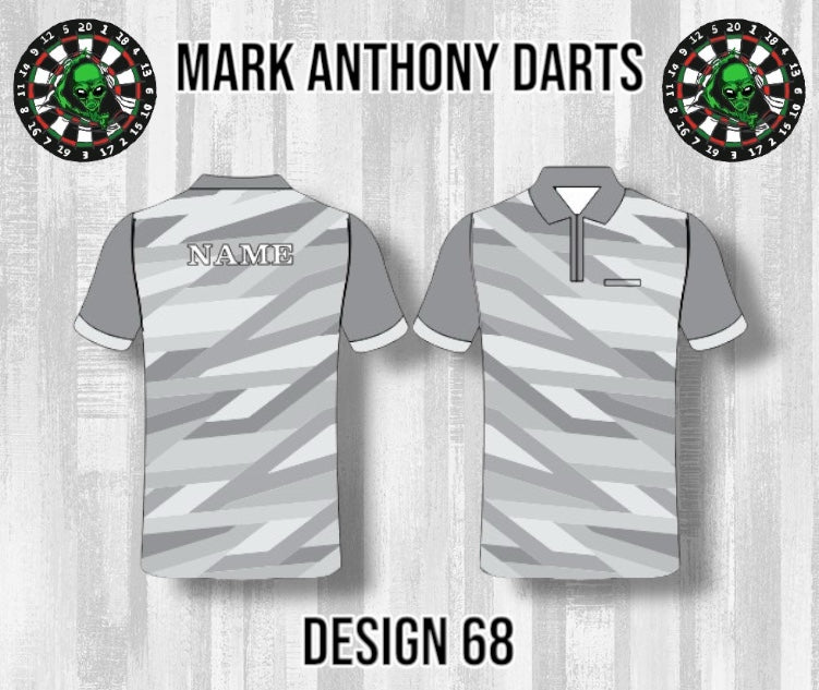 Custom Dart Shirts - Adult & Kids (Designs 51-75)