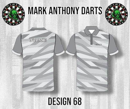Custom Dart Shirts - Adult & Kids (Designs 51-75)