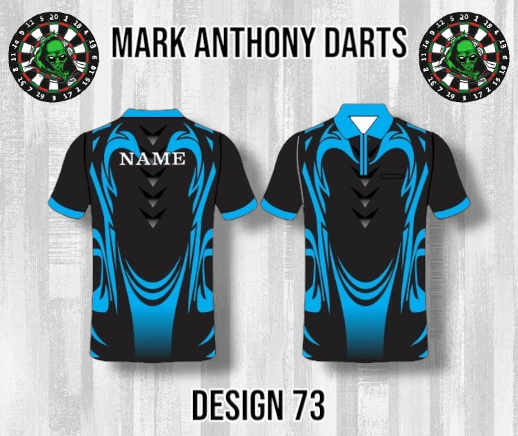 Custom Dart Shirts - Adult & Kids (Designs 51-75)
