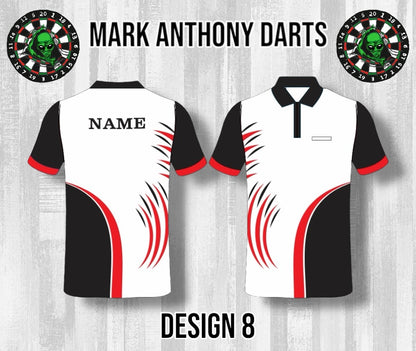Custom Dart Shirts - Adult & Kids (Designs 1-25)