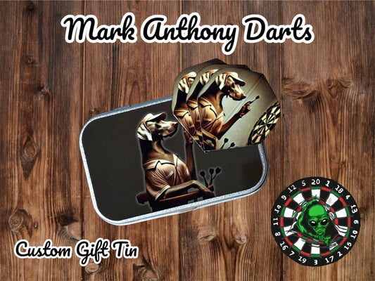Custom Dart Flight Gift Tin